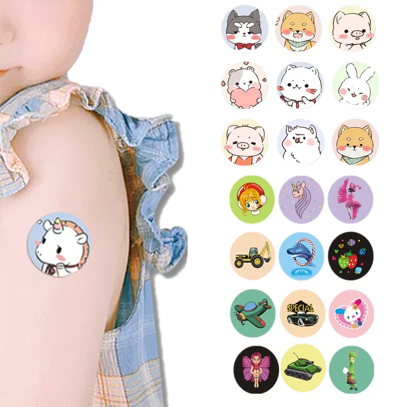 

120pcs/lot Cartoon Plasters Wound Dressing Band Aid Patch for First Aid Strips Waterproof Woundplast Adhesive Bandages