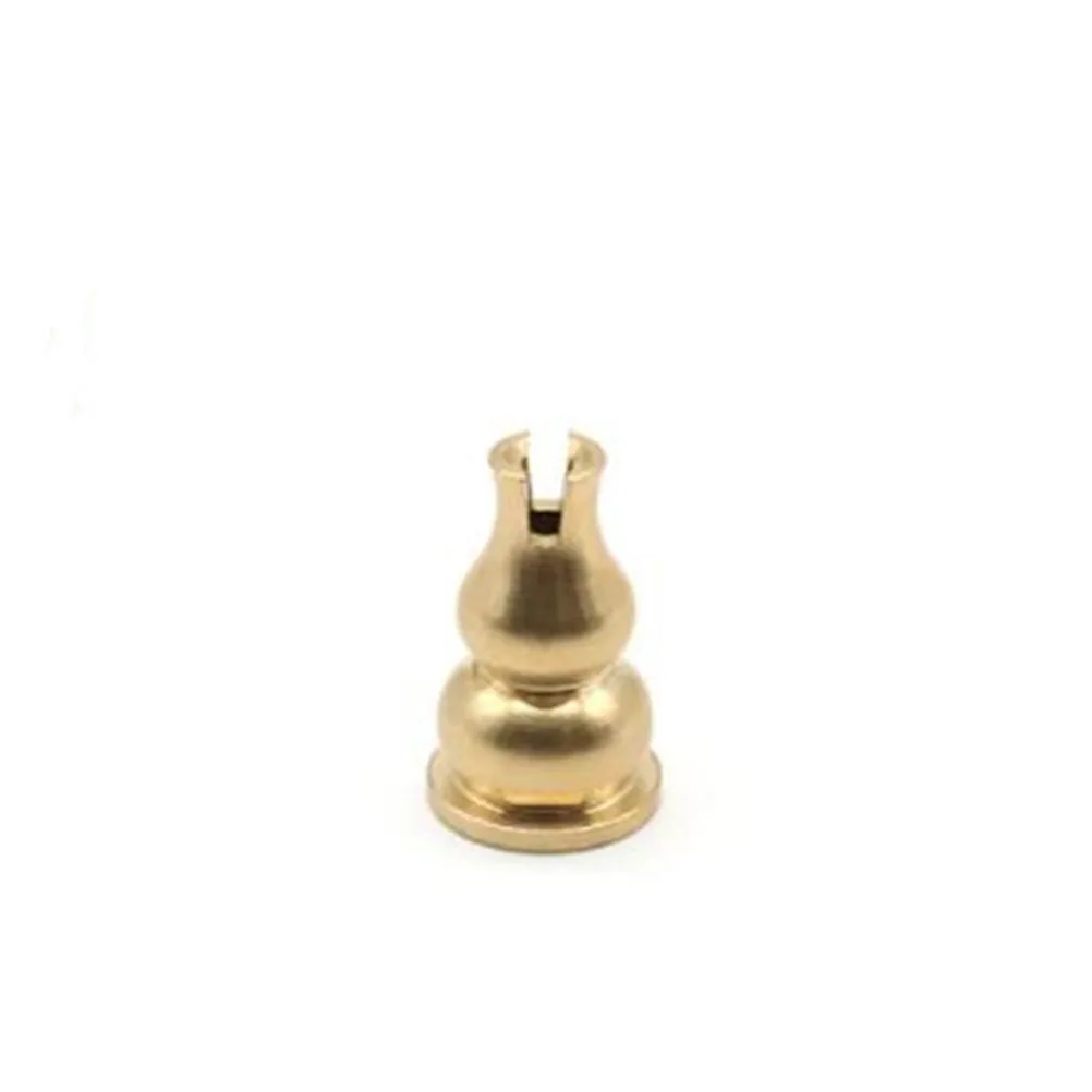 5Pcs Chinese Style Brass Cucurbit Incense Tray Holder for Stick Cone Coil Burner Wide Base Ash Collector Home Tea Room