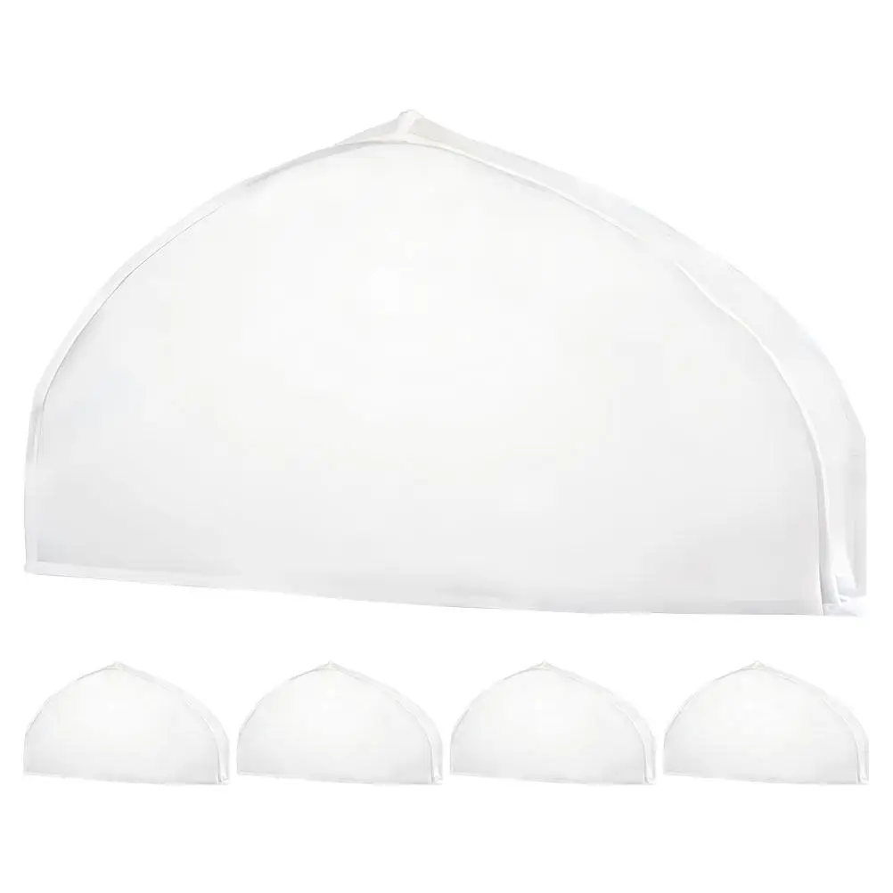 

5 шт. защитных чехлов для одежды от пыли, для хранения висячих костюмов, для домашнего гардероба, многоразовые