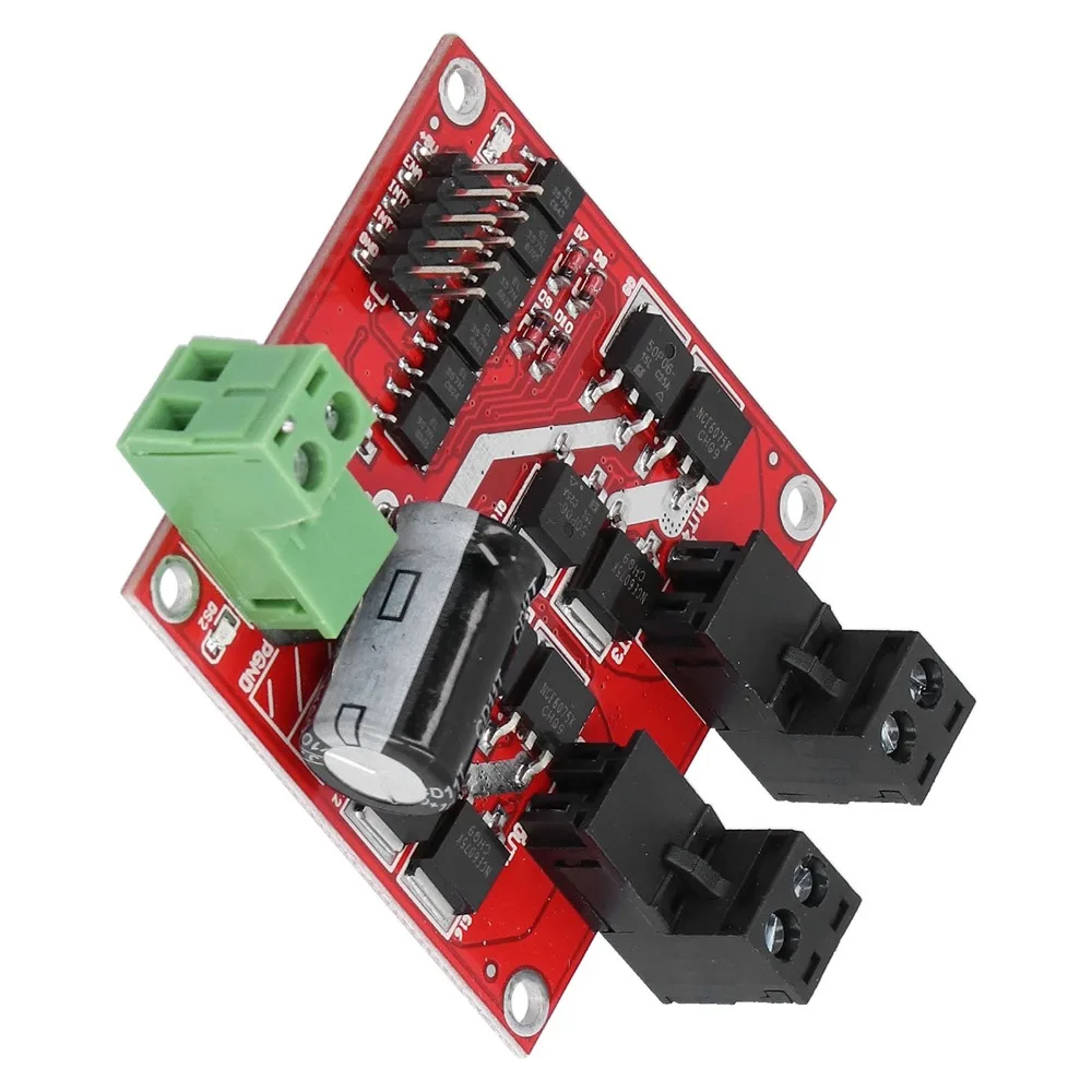 7A/160W DC Motor Driver Module 2‑Channel 6.5V-27V PWM DC Motor Driver Module L298 High Power H‑Bridge Driver Module
