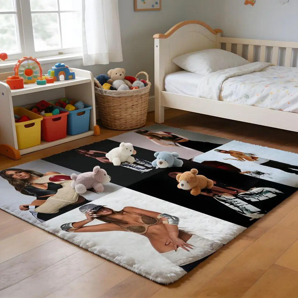 

Floor Mat Soft Flannel Rug Non-Slip Absorbent Mat for Bathroom Bedroom Home Decor Hot Singer T-Taylor Fun S-Swift