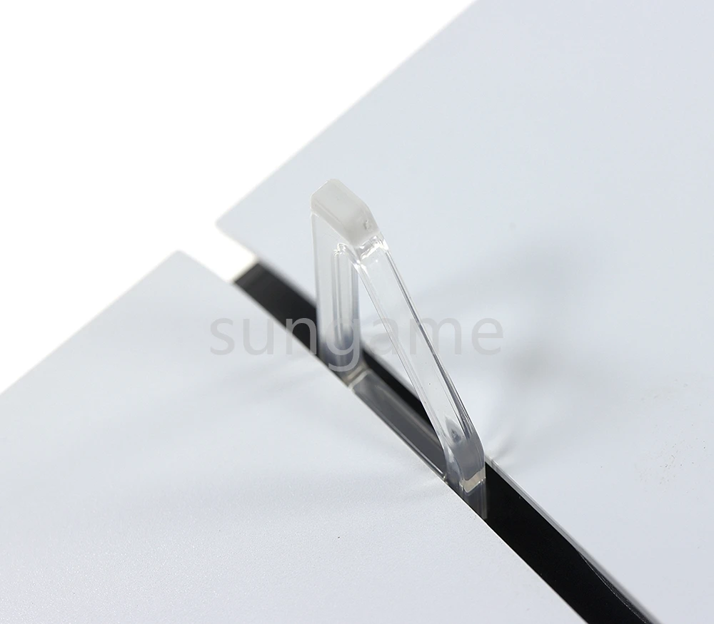 Mini soporte para PS5 Slim, soporte triangular Horizontal, soporte de colocación de escritorio para PlayStation 5 Slim, 1 par