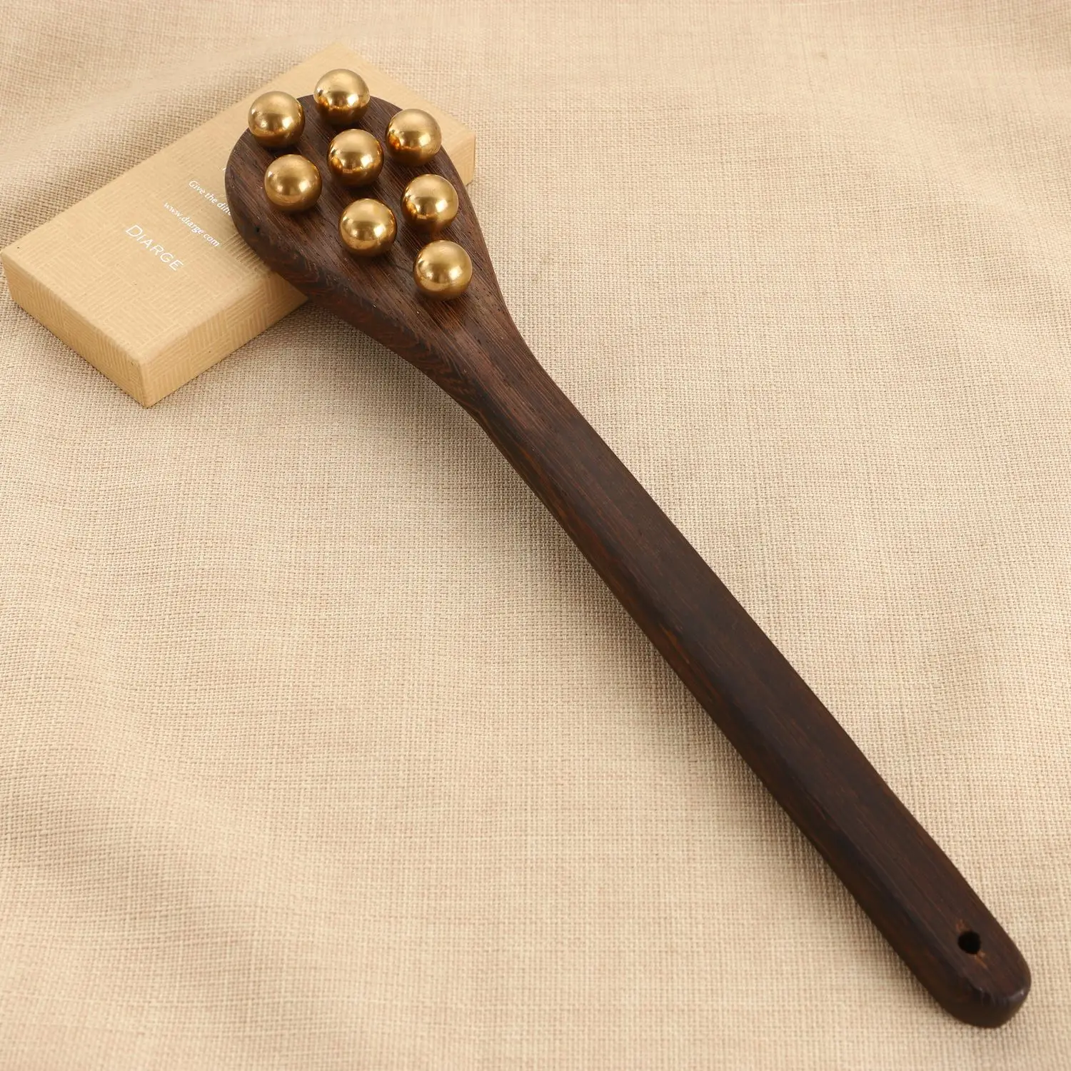 Brass massage Guasha back tapping meridian tapping hammering clapping stick chicken wings wooden hammer back shoulder neck plate