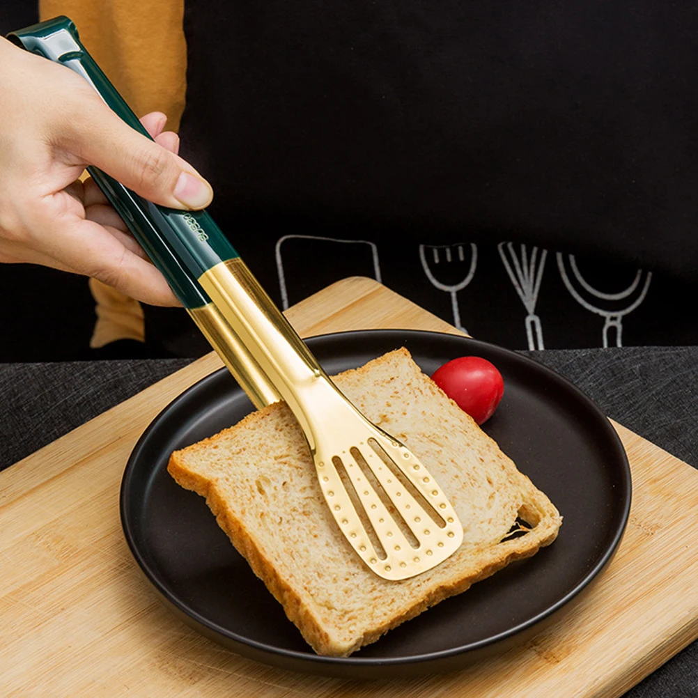 

Stainless Steel Food Tong Professional Multi-Function Steak Clamp Cooking Grilling Bbq Accessory Steak Tong