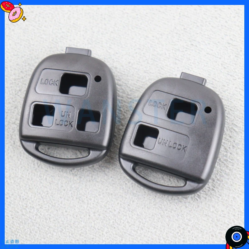 2 3 Buttons for Toyota Land Cruiser YARIS CAMRY RAV4 Corolla PRADO Prado Tarago Avensis FJ for Lexus Car Key Shell Case Housing