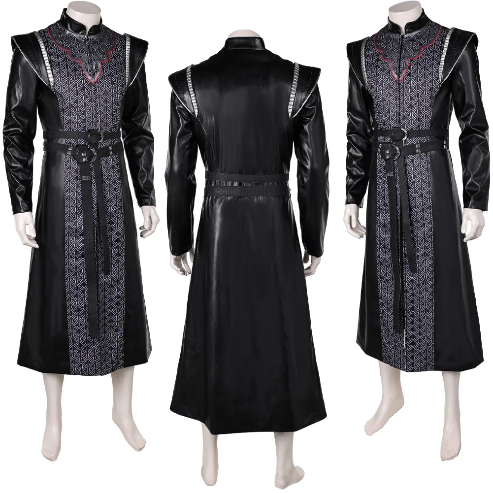 Costume de Déguisement de Dragon TV pour Homme, Déguisement de Maison, Vêtements de Barrage, Costumes d'Halloween pour Garçons Adultes