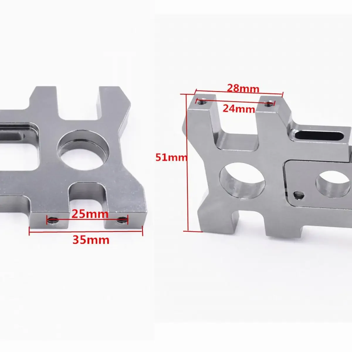 Nitro Change Brushless Motor Mounting Holder for 1/8 RC Car Hobao ST PRO - view 4
