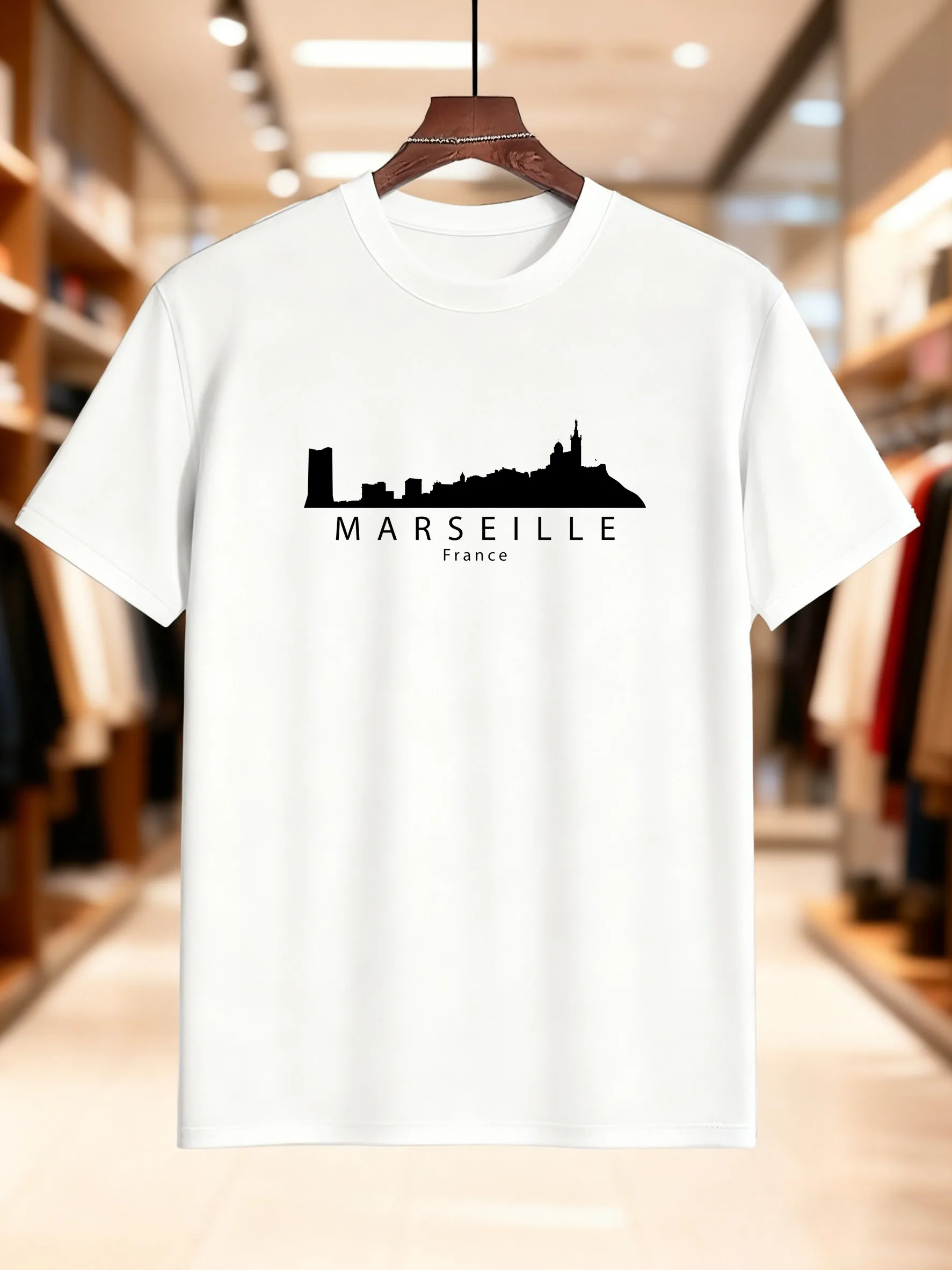 2025 nouveau modèle à la mode et innovant T-Shirt pour hommes nouveauté mode poids lourd