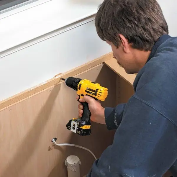 12V MAX* Drill Kit, 3/8 in, 12 V DC, Battery Included Cordless Drill