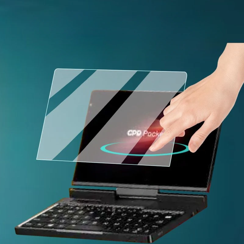 طبقة حماية 9H متوافقة مع GPD Pocket 4 8.8 بوصة واقي للشاشة فائق الوضوح من الزجاج المقسى الواقي لـ GPD Pocket4