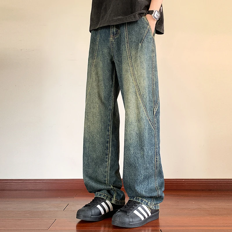 

2026 New Spring/summer Jeans Trend Loose Straight Leg Casual Versatile Wide Leg Pants