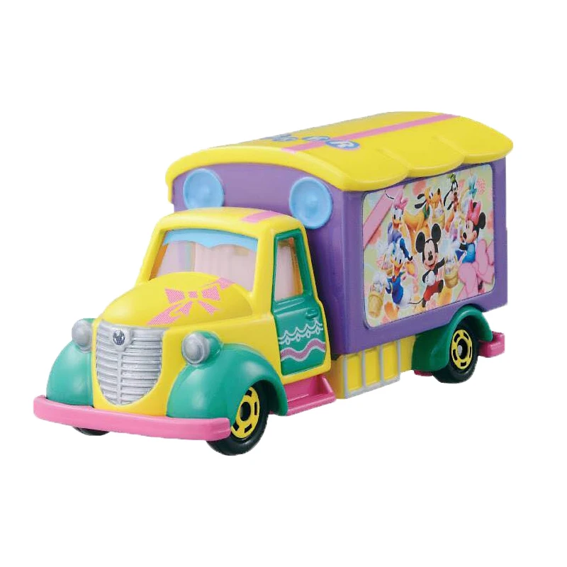 TAKARA TOMY-Modèle de voiture en alliage moulé sous pression, ornements de collection pour enfants, jouets pour enfants, série Disney, 1:64