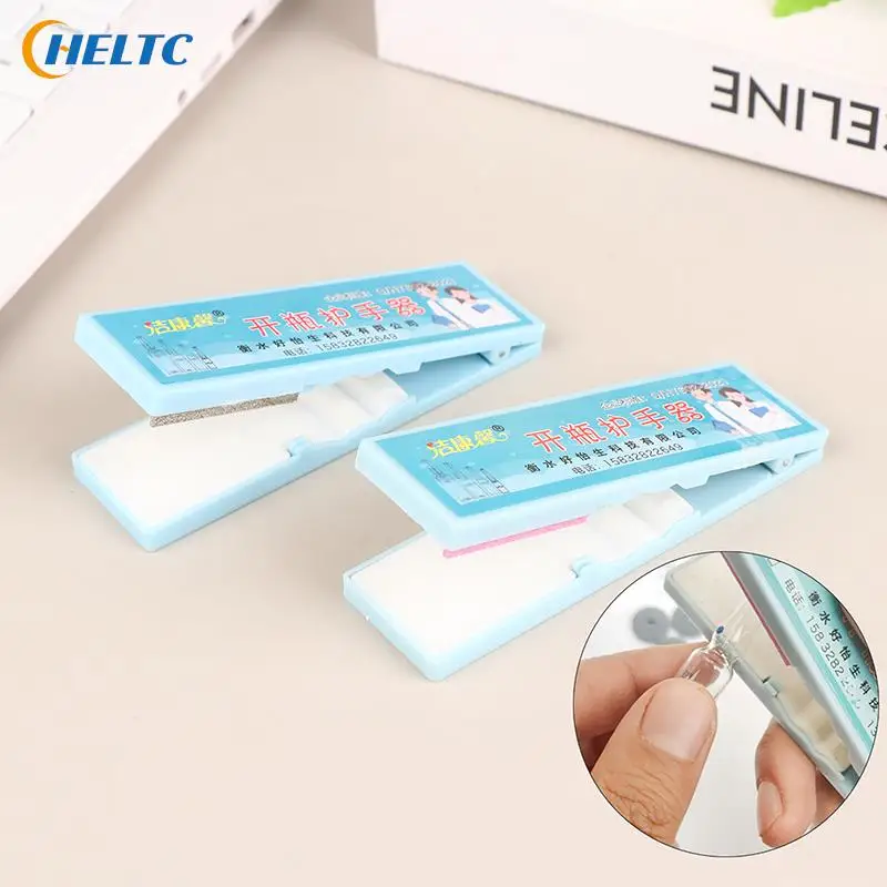 1*Opener Bottle Ampoule Glass Ampule Vial Openers Device Injection Cutting Nurse Doctor Hospital Breaker Diamond Medicine Cutter