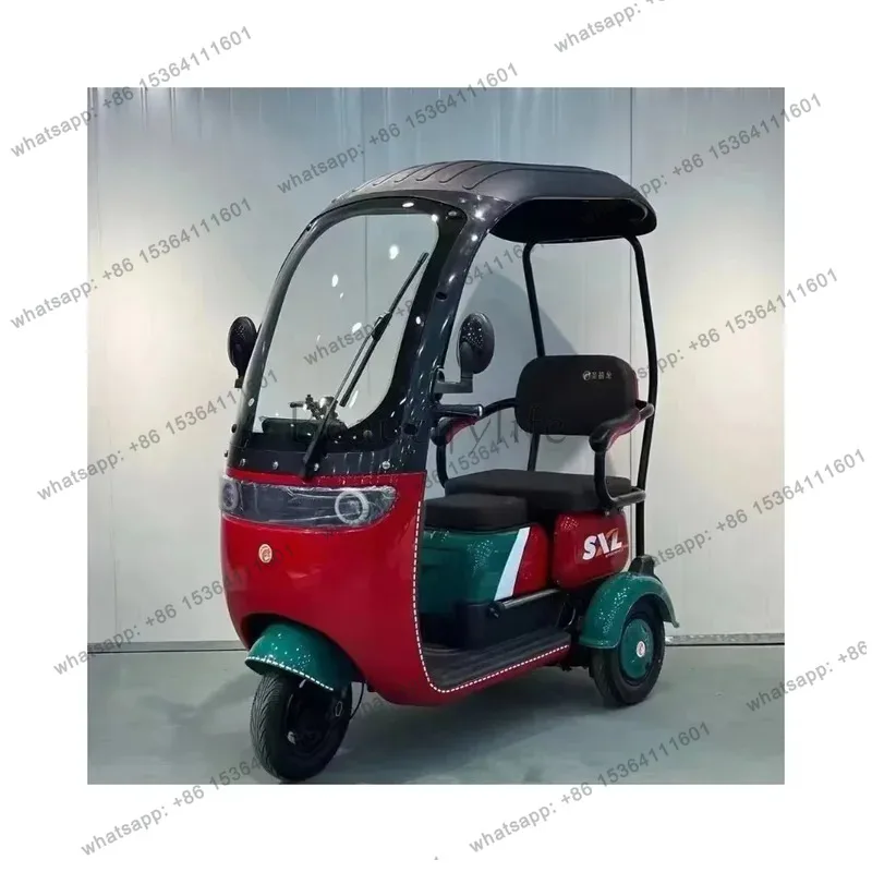 

New Product Three Wheel Electric Leisure Scooter Tricycle 650W Adult Tricycles With Roof