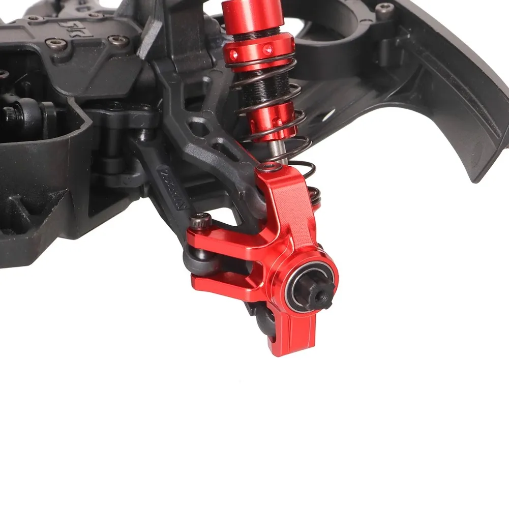 KYX RC نموذج سيارة Arrma Mojave 1/14 كوب توجيه صغير من سبائك الألومنيوم كوب توجيه أمامي