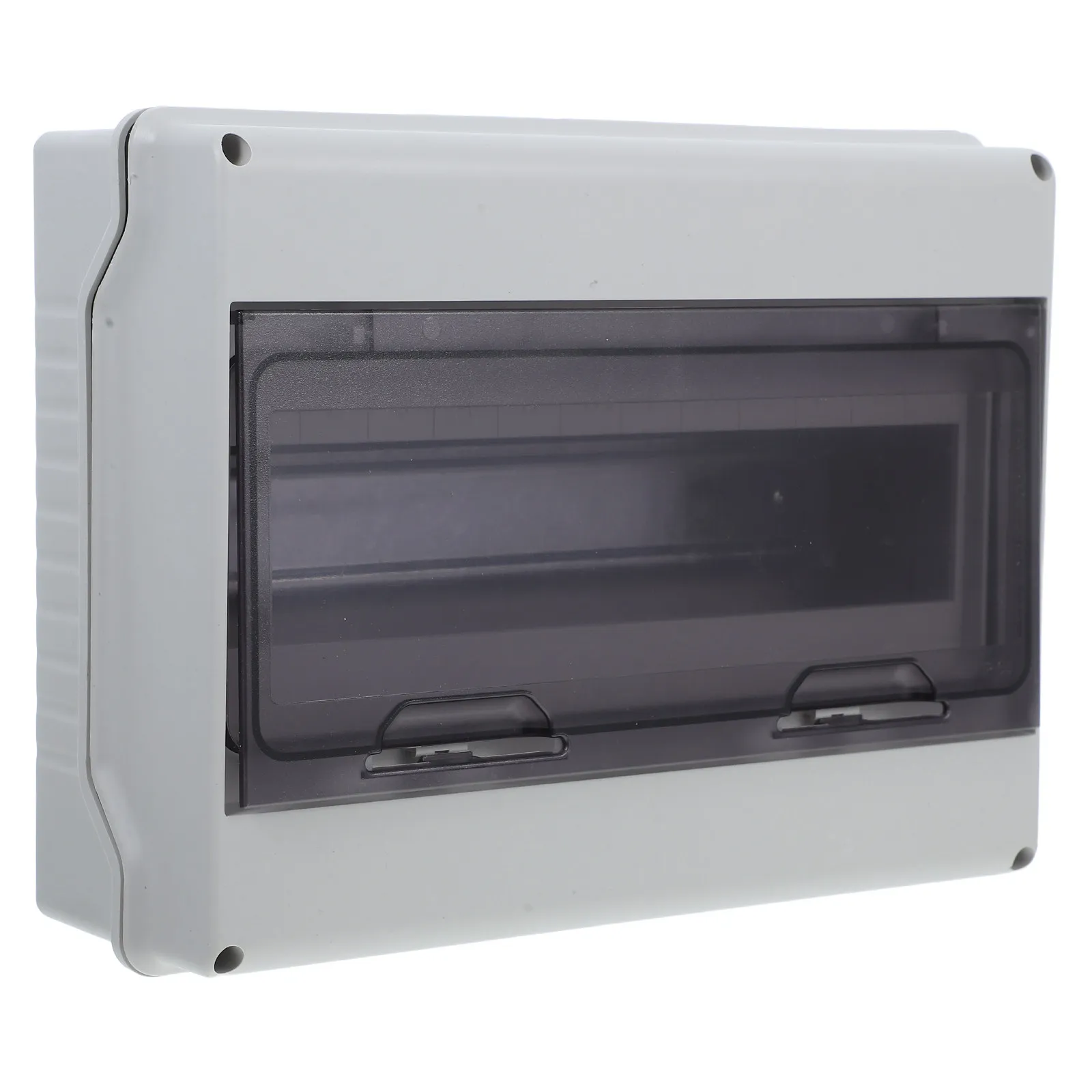 12 Way Distribution Protection Box IP65 Waterproof Clear Window ABS Electrical Enclosure Din Rail Box - view 3