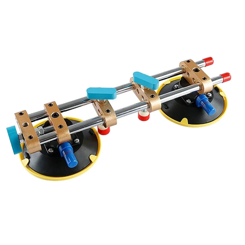 6 Inch Vacuum Suction Cups Glass Metal Boats Rvs Vehicles Mount Base Hand Pump Glass Sucker Repair Hand Tools G1/4