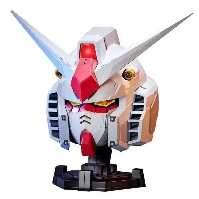 Bandai Gunpla Rx-78 Wearable Robot Model Christmas Gifts, Touch The Head To Change The Lights, Children'S Gifts