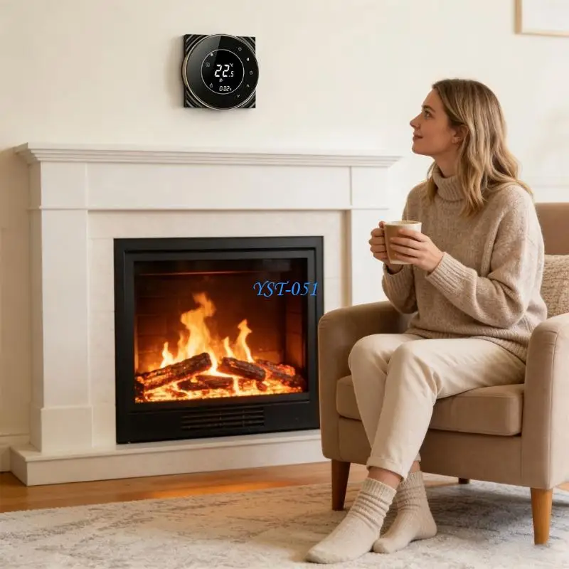 E15A Energy Efficient Intelligent Regulator For Electric Heating Highlighting Programmable Approaches Freeze Security And Memory