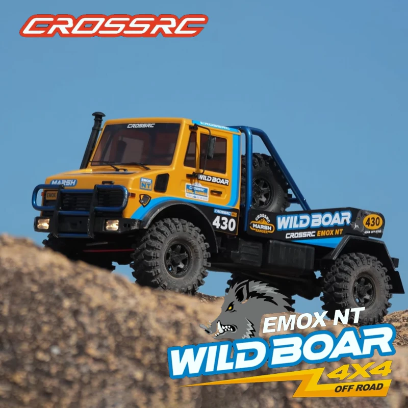 CROSSRC 1/8 EMOX NT Wild Boar Mud Rally Climbing Vehicle Remote Controlled Electric Off road Rainforest Crossing