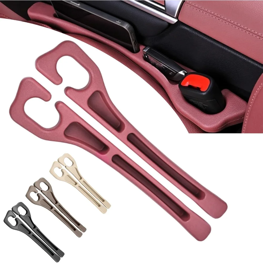 

2pcs car seat gap filler organizer, no drop seat guard for cars & suvs, automotive trays & bags, car seat gap fillers with seat
