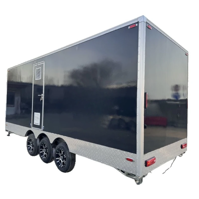 5.8 meters luxury toilet shower trailer trailer environmentally friendly mobile outdoor toilet