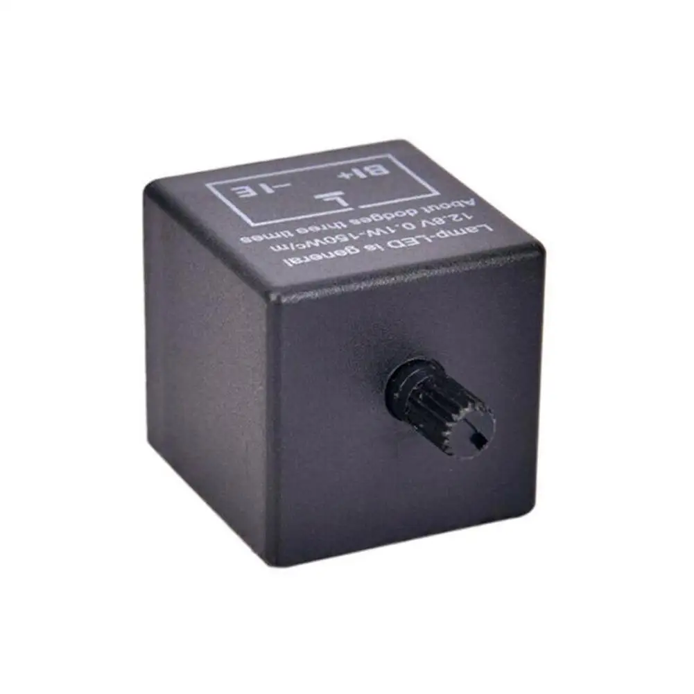1Pc 12V 3 Pin LED Adjustable Flasher Relay Turn Signal Indicator Motorbike Fix Motorcycle Flasher Moto Accessories 0.1W-150W