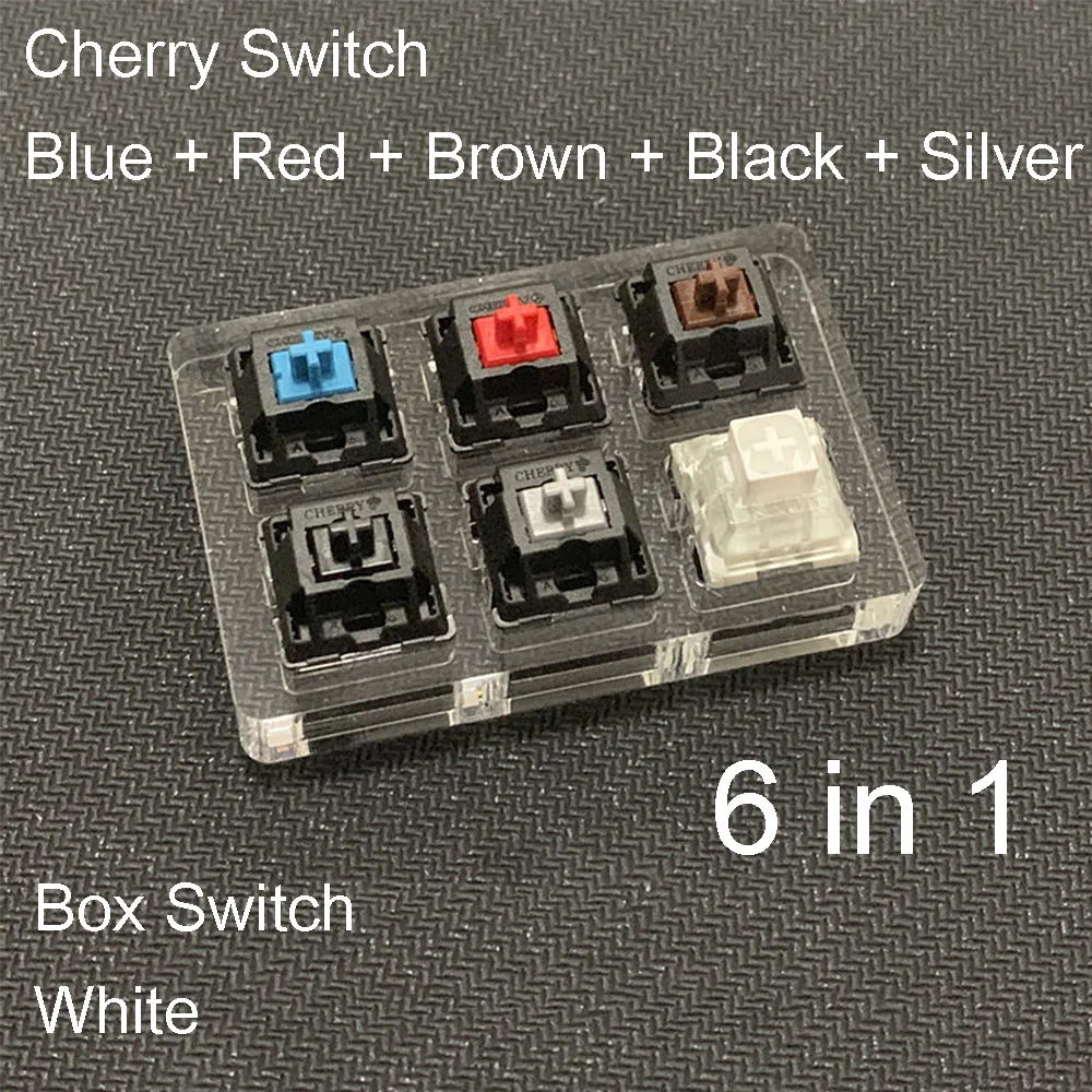 Switch Tester For Cherry MX Cross Mechanical Keyboard Gaming Keycaps Cherry Switch Tester With Acrylic Board