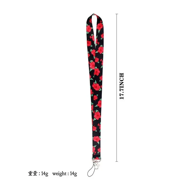 Summer Fruit Pattern Neck Strap Hang Rope For Keys ID Card Mobile Phone Straps Lanyard Badge Holder Key Chain Cute Phone Hanger