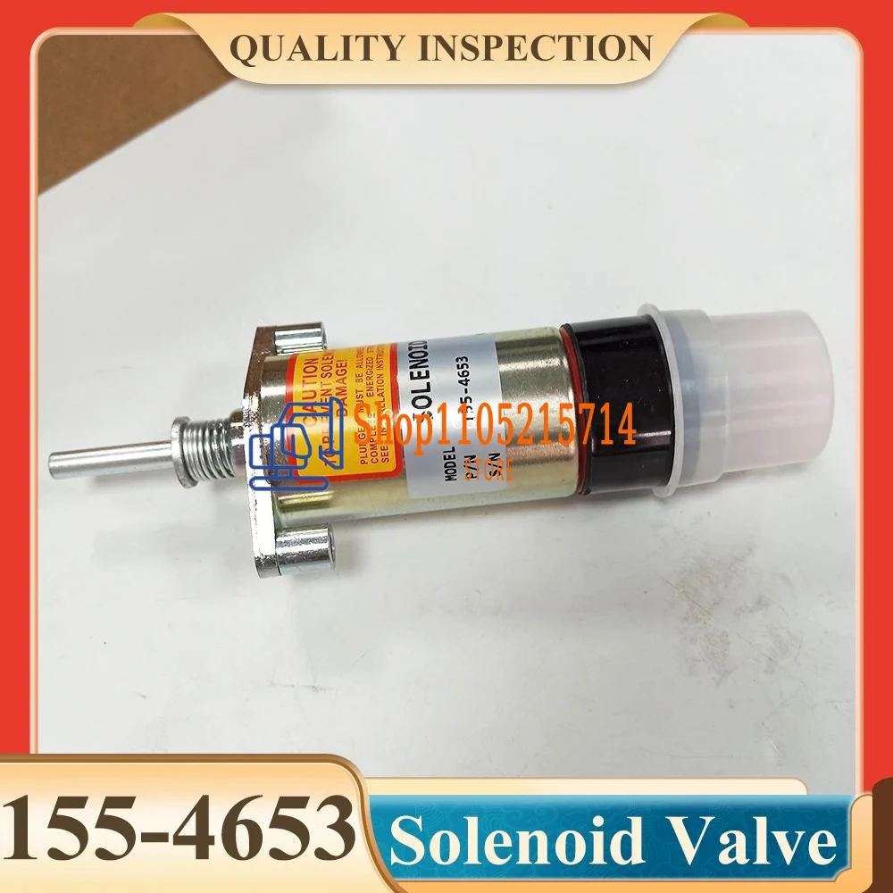 

155-4653 24 В 155-4654 12 В электромагнитный клапан отключения топлива для 3306 E330/330B/330C стопорный соленоид 1554653 1554654