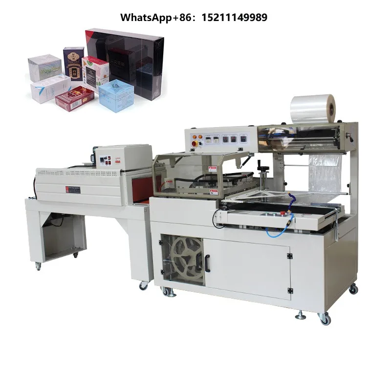 Fully Automatic High Speed Thermal Heat Hot Film Pof/Pe/Pvc Shrink Film Carton Box Wrapping Packaging Machine