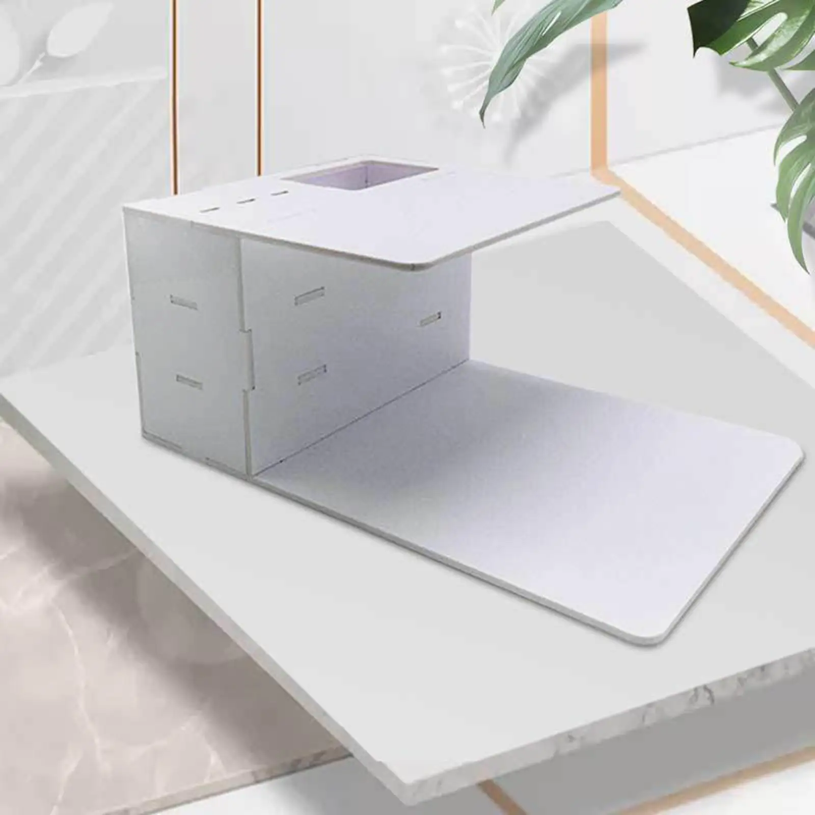 Three 3 Layer Eyelash Extension Pillow Shelf Storage Tray Display Display Organizer -White