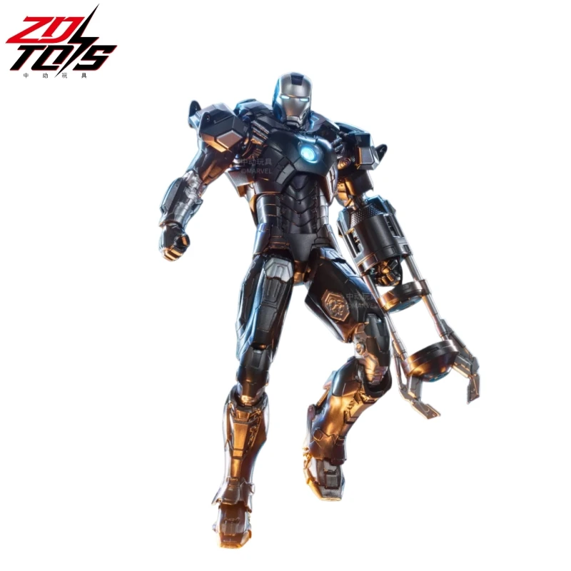 

ZDTDS Original MK34 Southpaw Iron Man Armor 1/10 Marvel legends Avengers Tony Stark Action Figure Joint Mobility Toy Model Gift