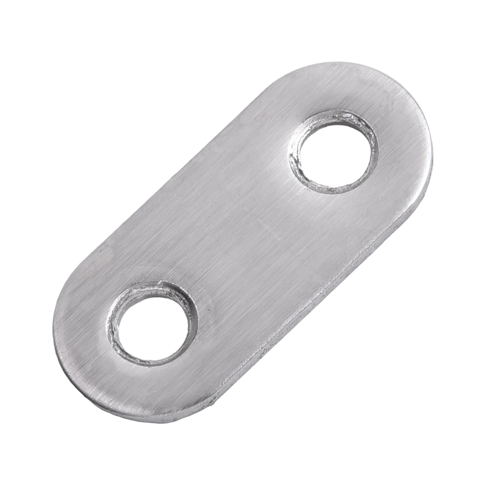 10Pcs Stainless-Steel 37/47/56x16mm Flat Corner Brackets Mending Repairing Plate Connection Plate Furniture Hardware Repair Tool