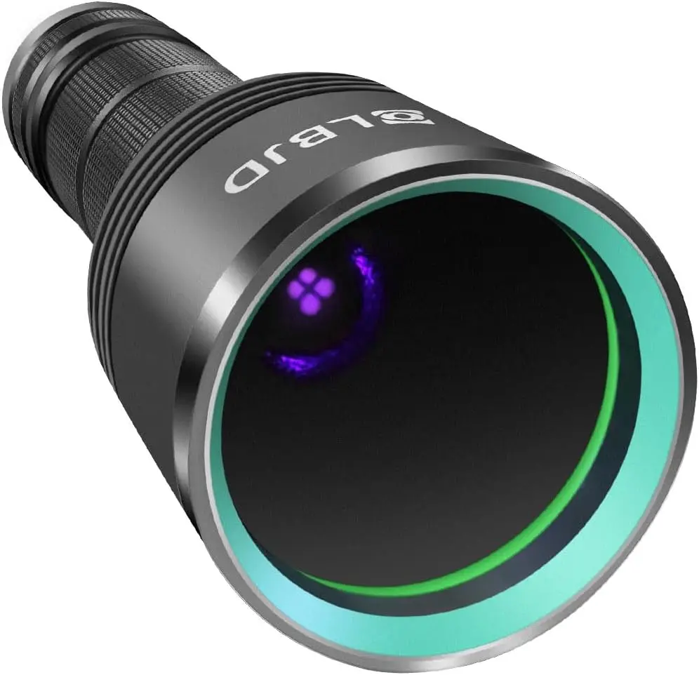 

Rechargeable UV Flashlight 365NM for Pet Urine, Scorpions, Resin Curing, Rocks & Car Leaks