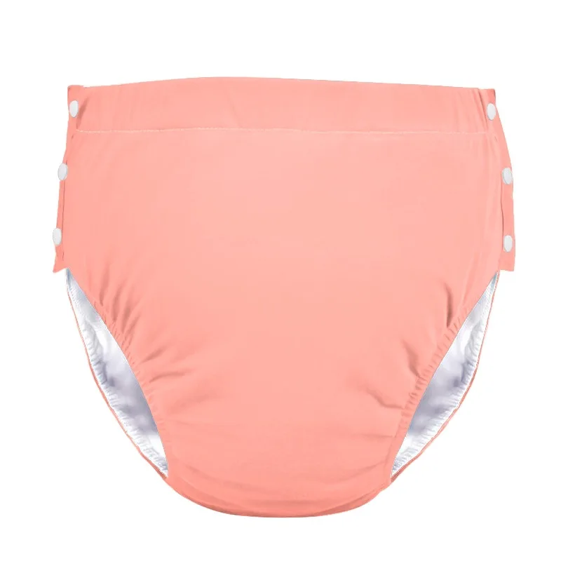 Adaptive Snap-Side 100% Cotton Incontinence Underwear for Adults | Easy-Open Reusable Care Pants