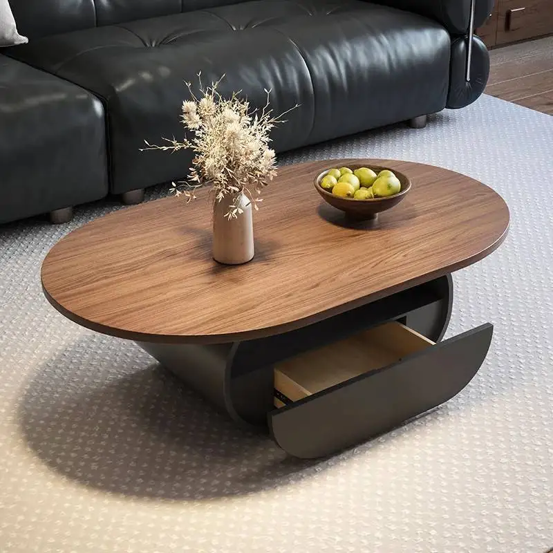 طاولات القهوة الجمالية الفاخرة تصميم تخزين طاولة القهوة الحديثة الاسكندنافية بسيطة فريدة من نوعها أثاث غرفة المعيشة ميسا دي سنترو #1