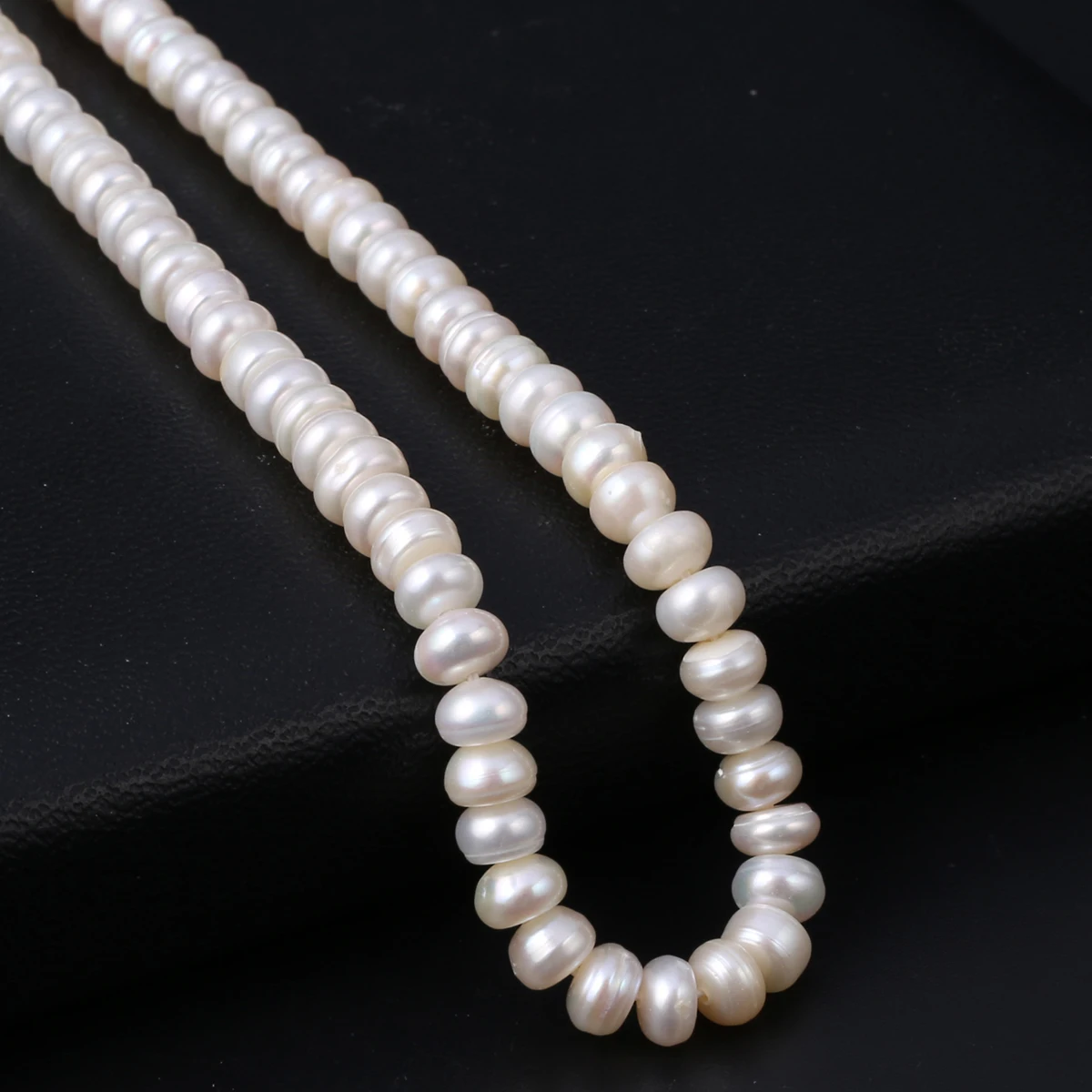 Natural Freshwater Pearl Beads Round shape Loose isolate Beaded for Jewelry Making DIY Personality Bracelet Necklace Accessories