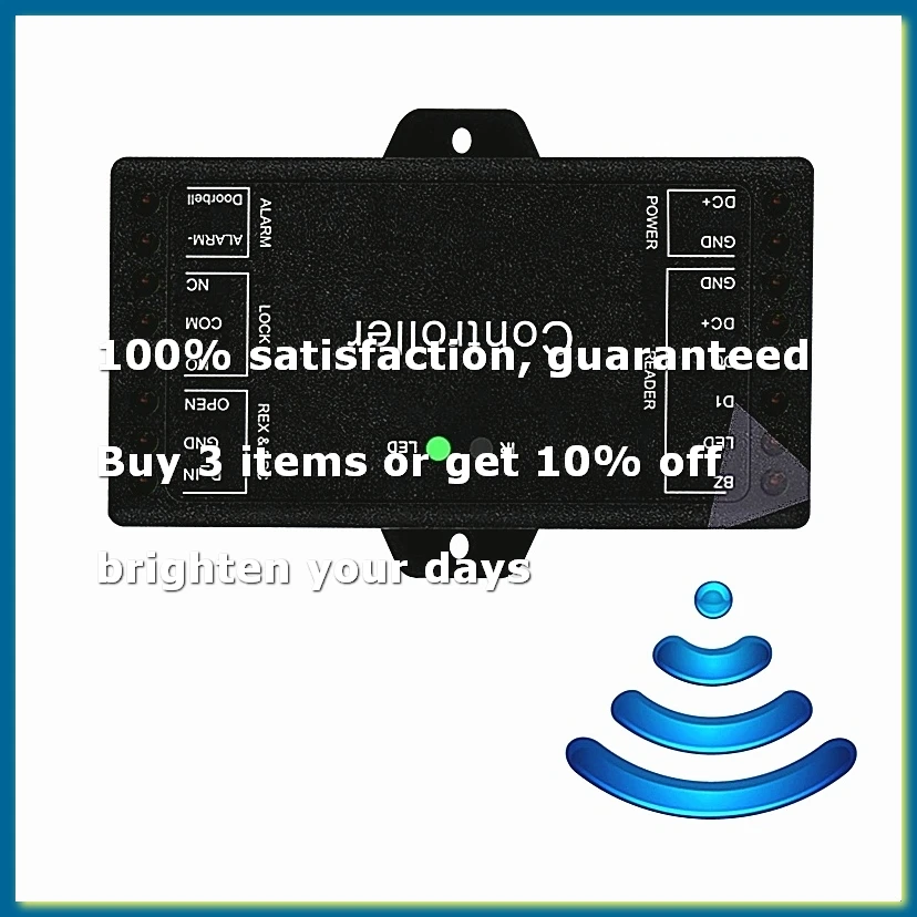 ●TUYA Wifi Controller Single Door Remote Control Access Control Board Panel 12V Wiegand 26-44 Bits Input 1000 User
