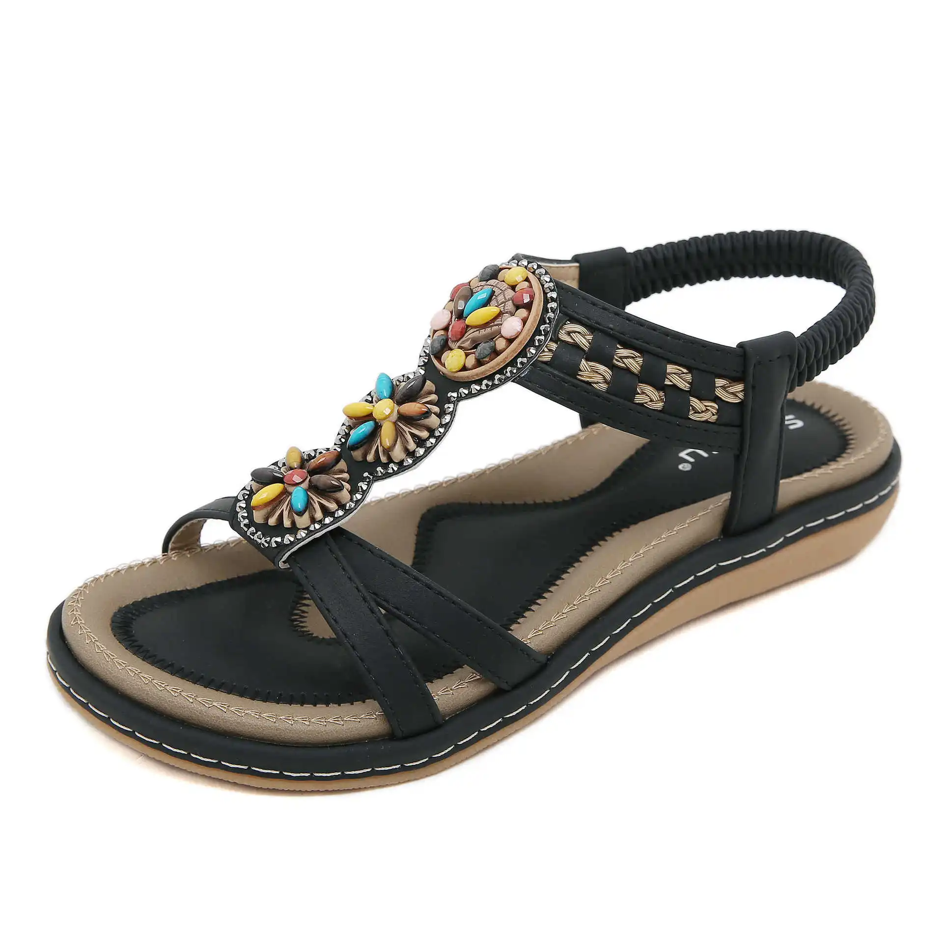 Plus Size 36-42 Shoes for Women Summer Fashion 2024 Women Gladiator Comfortable Wedges Sandals Zapatos De Mujer Platform Sandals