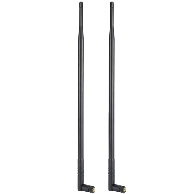 2X 12DBI WIFI anténa, 2.4G/5G dvojí pás vysoký vybojovat dlouhé dosah WIFI anténa s RP‑SMA konektor pro bezdrátový sit'