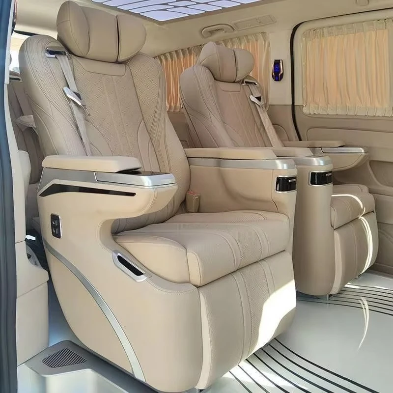 DOS Custom Aero Seat For Volkswagen Multivan Bus Car Seat With Electric Adjustable Air Massage Luxury Modification Alphard Model