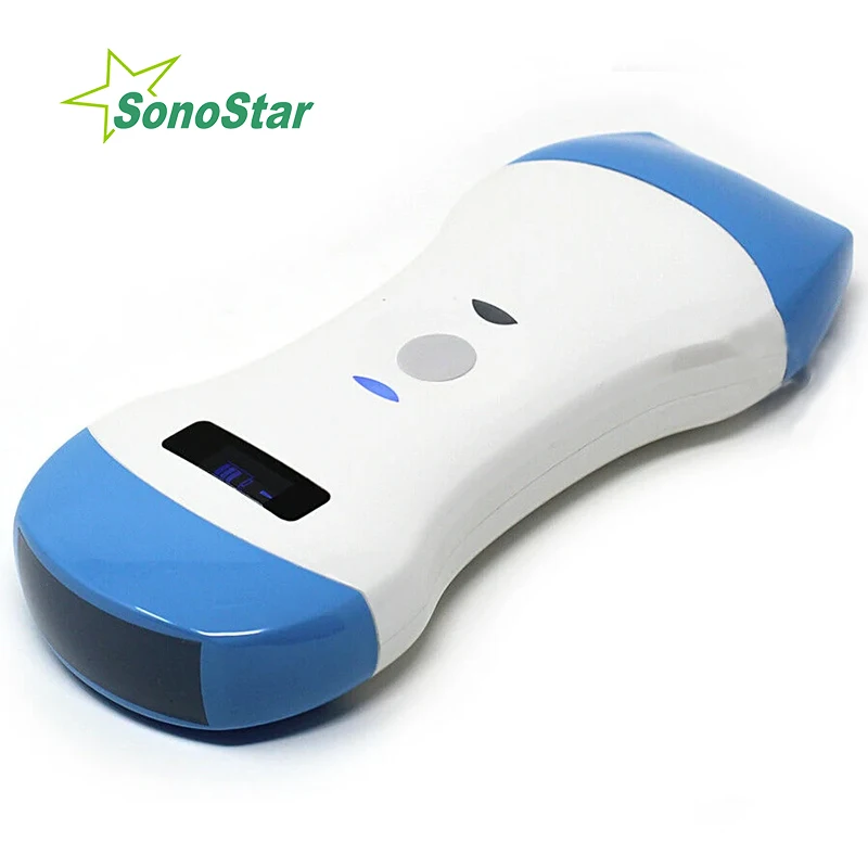 Sonostar Wireless Ultrasound Probe 5CPL C4PL 3 in 1 Scanner 128 element Portable Machine WIFI USG handheld color doppler 2 head