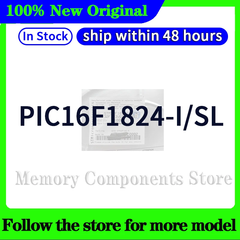 PIC16F1824-I/SL In stock 48 hours ship