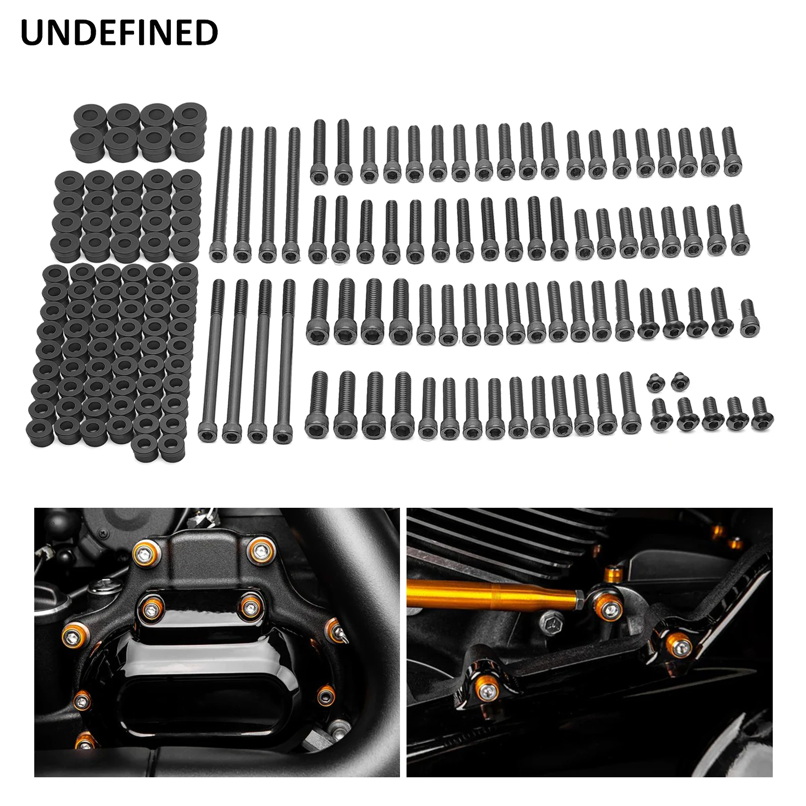 Motorcycle Engine Screw Cap&Bolt Covers For Harley M8 TWIN Sportster Dyna Softail Fat BOB Low Rider Touring Road King CVO Trike