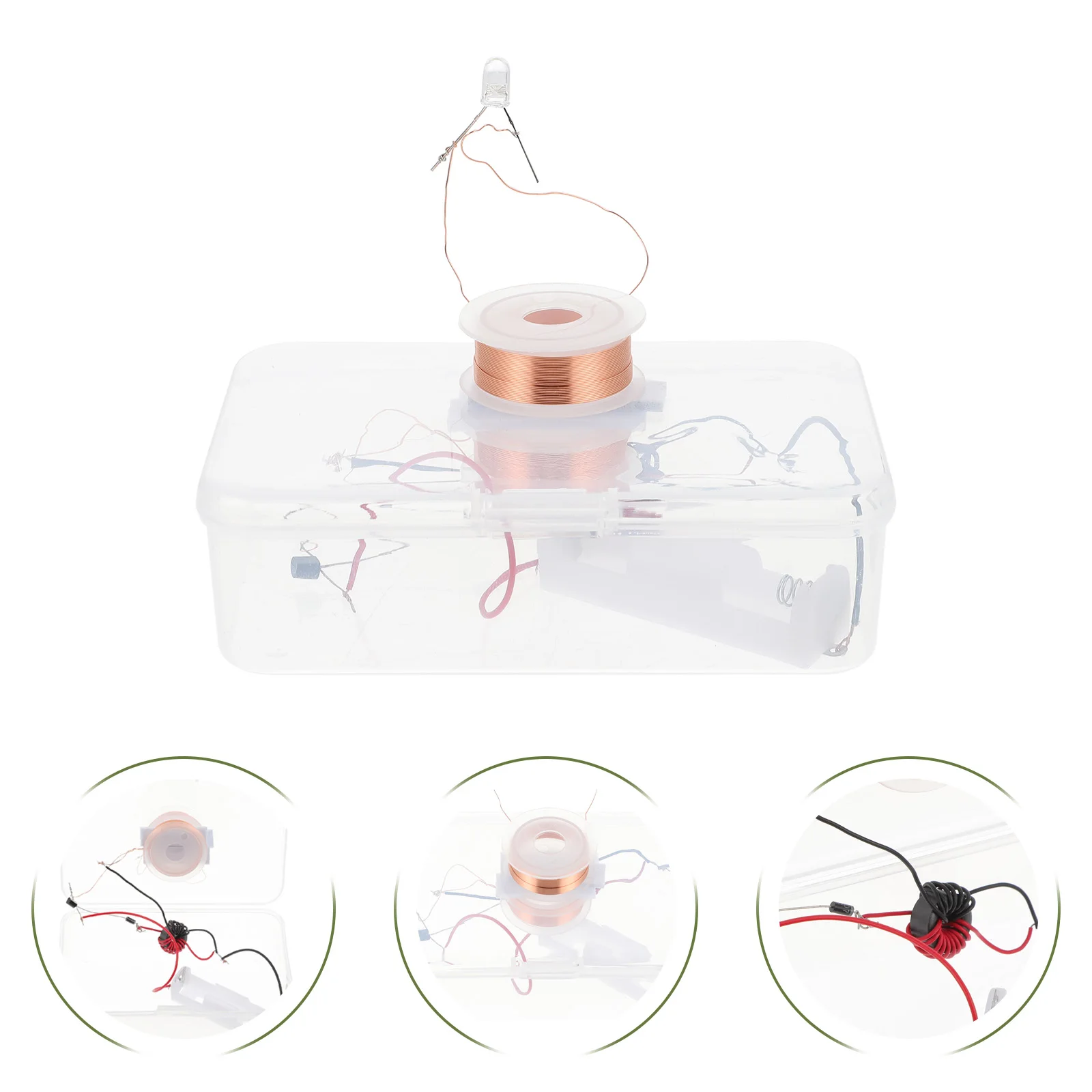

Stem Electrical Experimental Teaching Aids Abs Material Kids Stem Science Experiments Kit Easy Assemble For School Projects