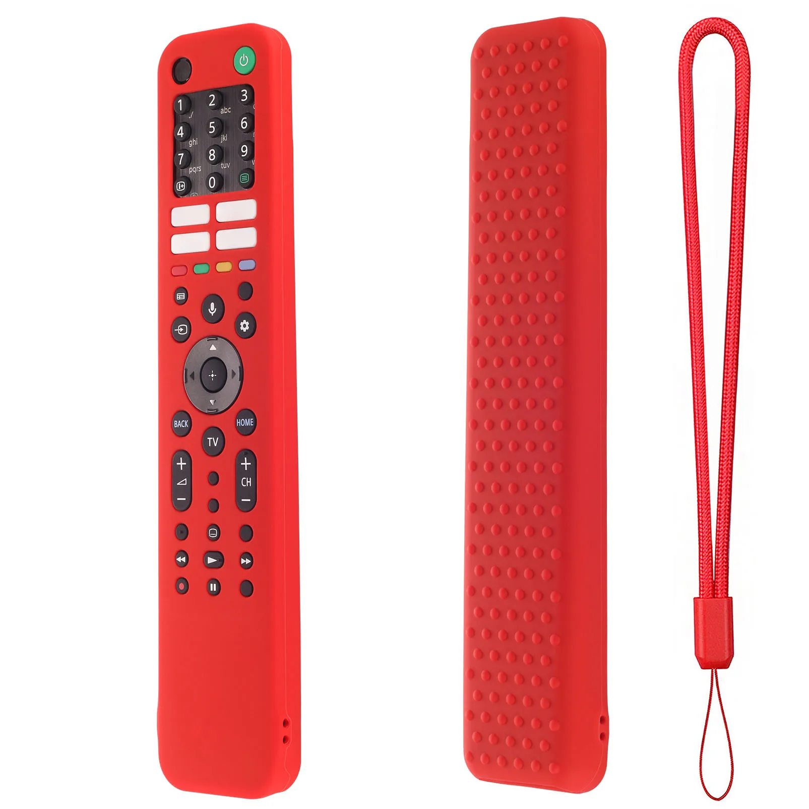Protective Case for Sony RMF-TX520E, RMF-TX5200P, RMF-TX520B, RMF-TX5200T Silicone TV Remote Cover