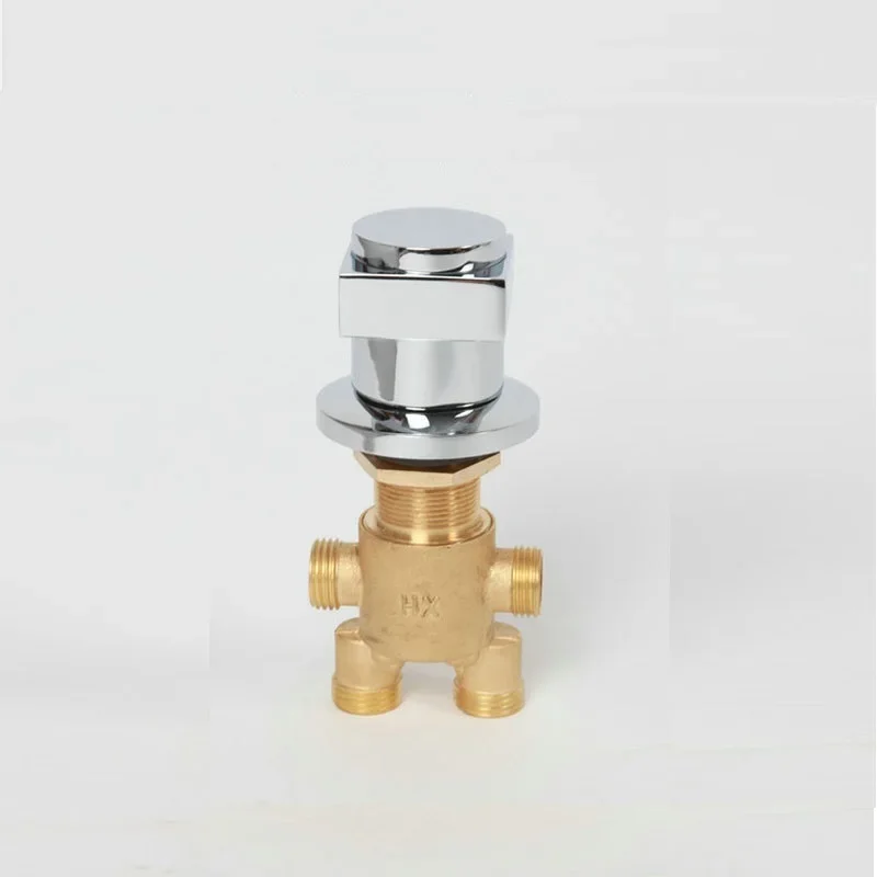 Vidric Brass split - style  bathtub set of taps for hot and cold water switch shower valve, five cylinder shower fauce