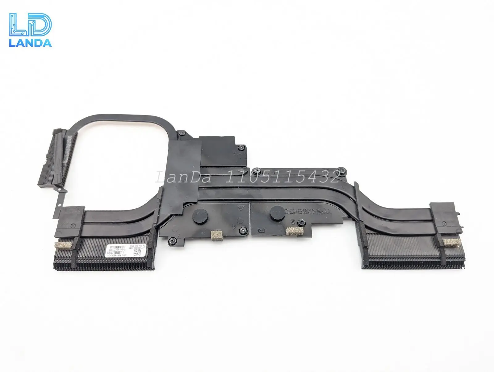 

Для HP Omen 16-XD модуль охлаждения теплового радиатора процессора и графического процессора N44894-001 AT7IJ0030C0