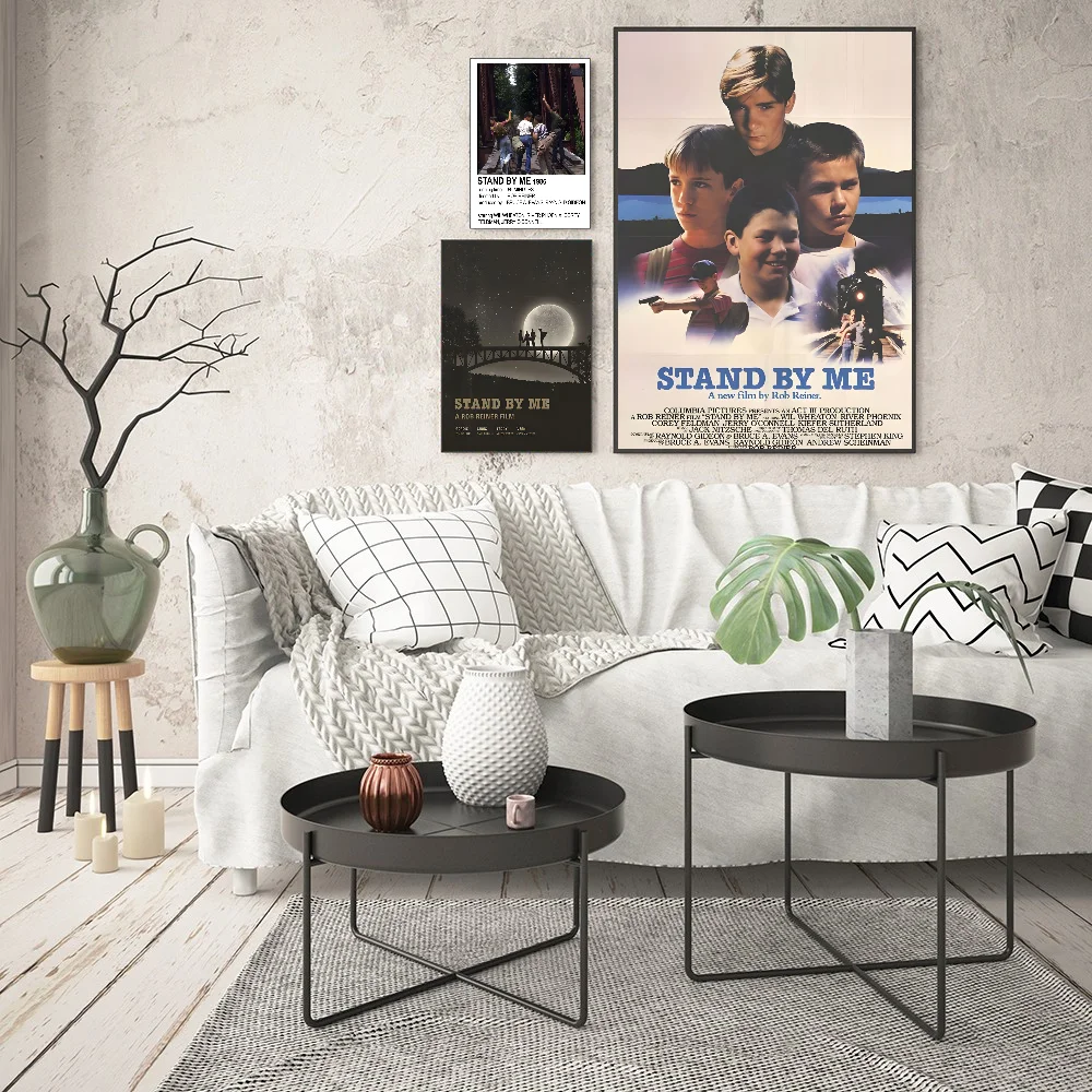 TV Show Stand By Me Self-adhesive Art Waterproof Paper Sticker Coffee House Bar Room Wall Decor